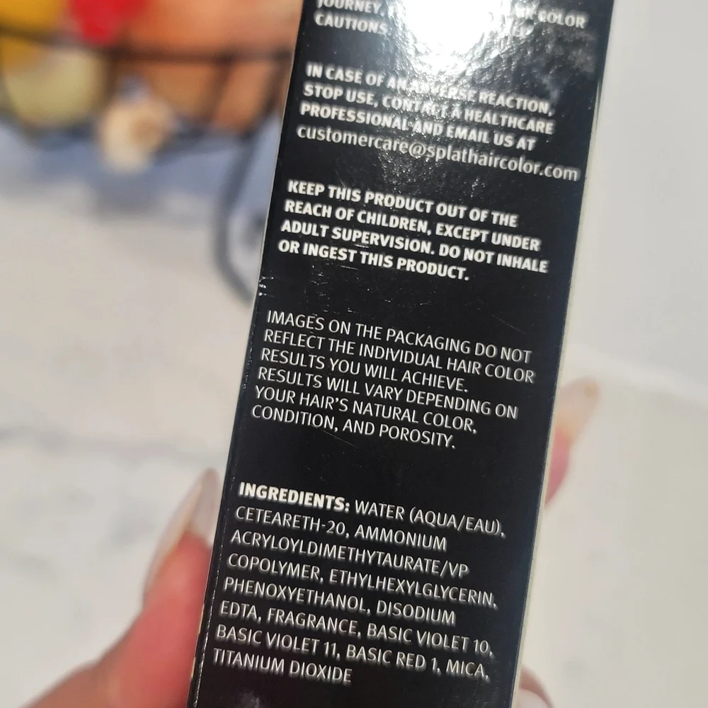 New Halloween Splat 1-Wash Temporary Hair Makeup in 